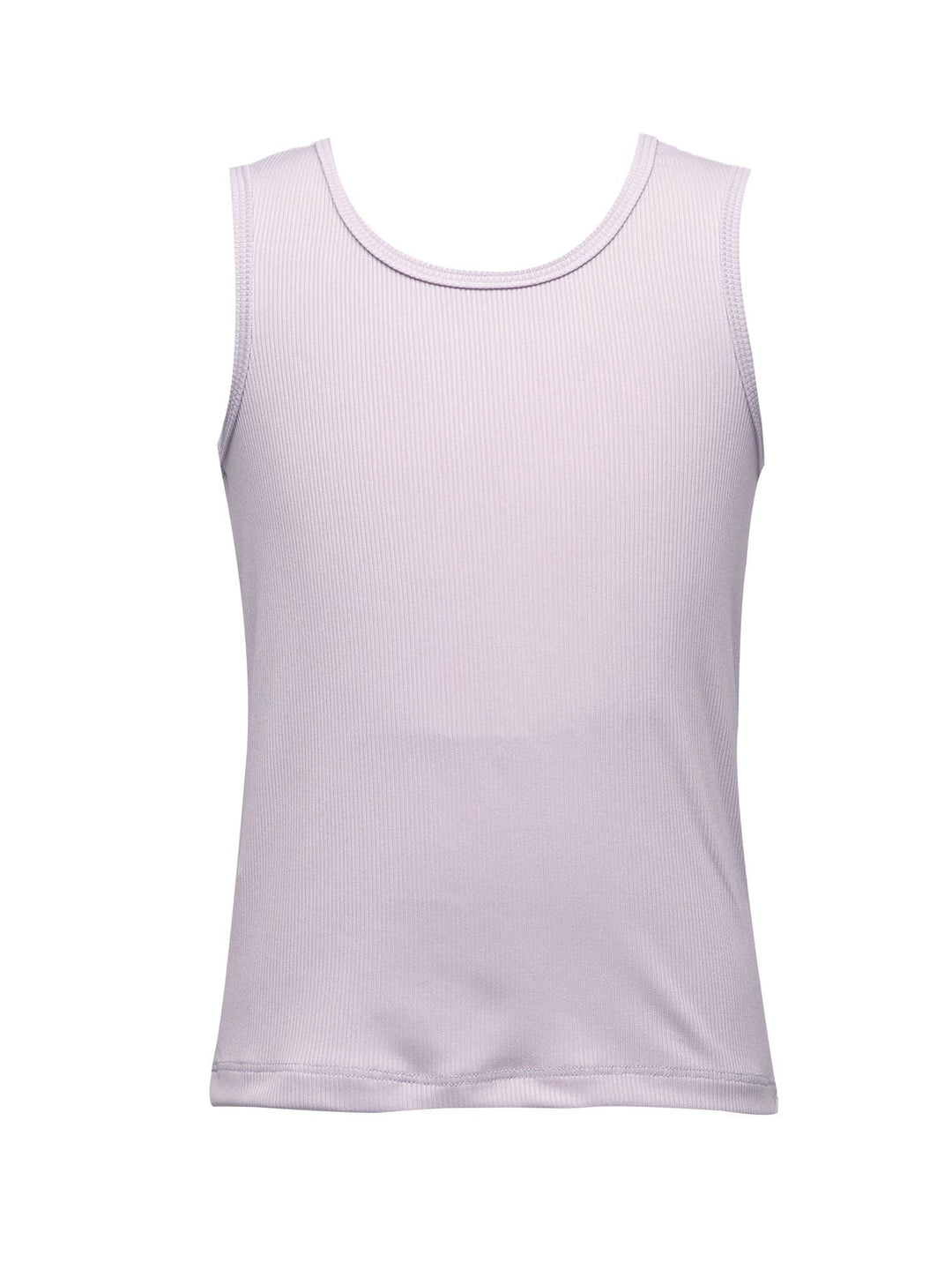 Toddler l Little Girls Ribbed Knit Basic Scoop Neck Tank Top