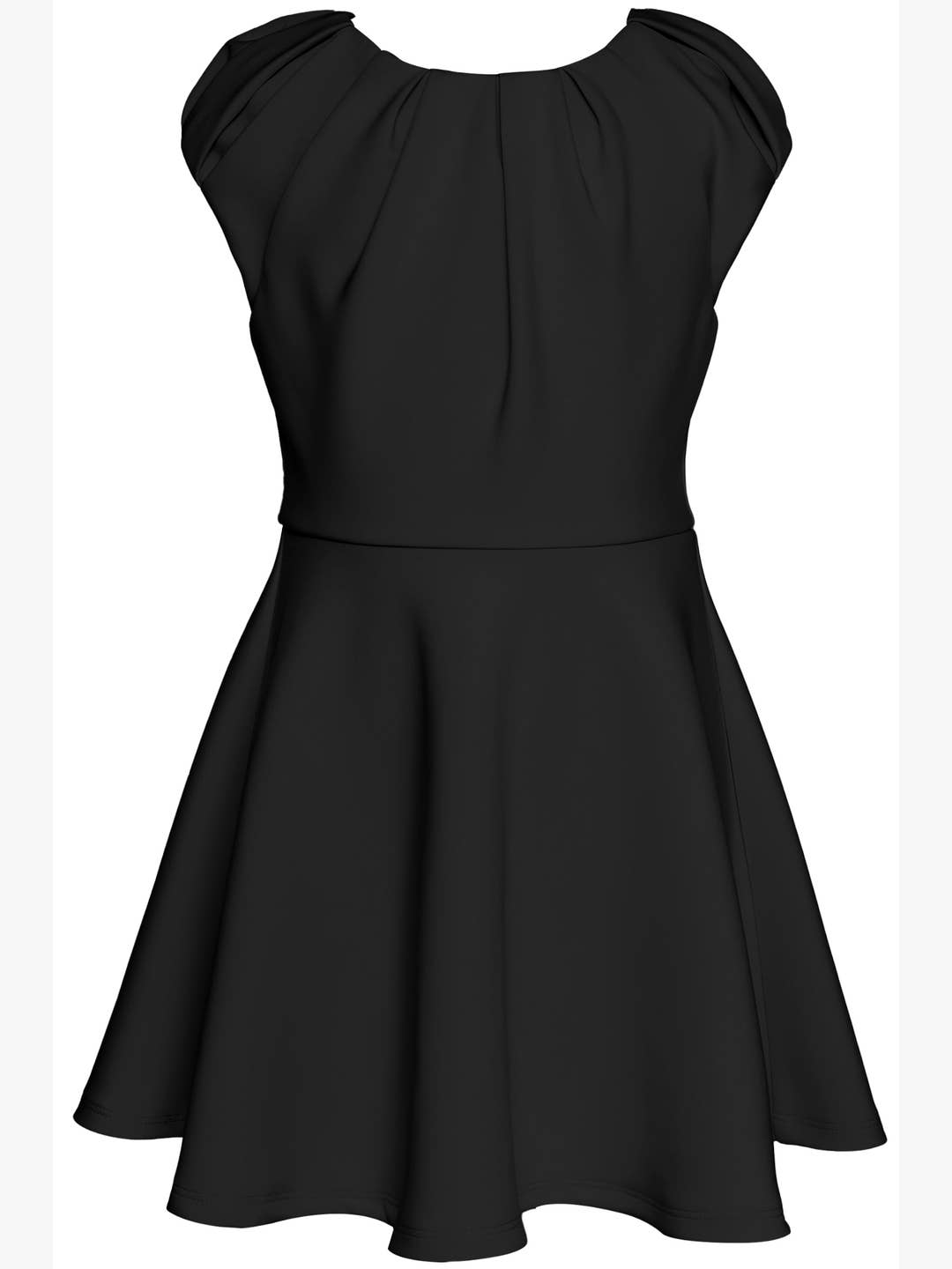 Little l Big l Tween Girl’s Fit &amp; Flare Scuba Party Dress