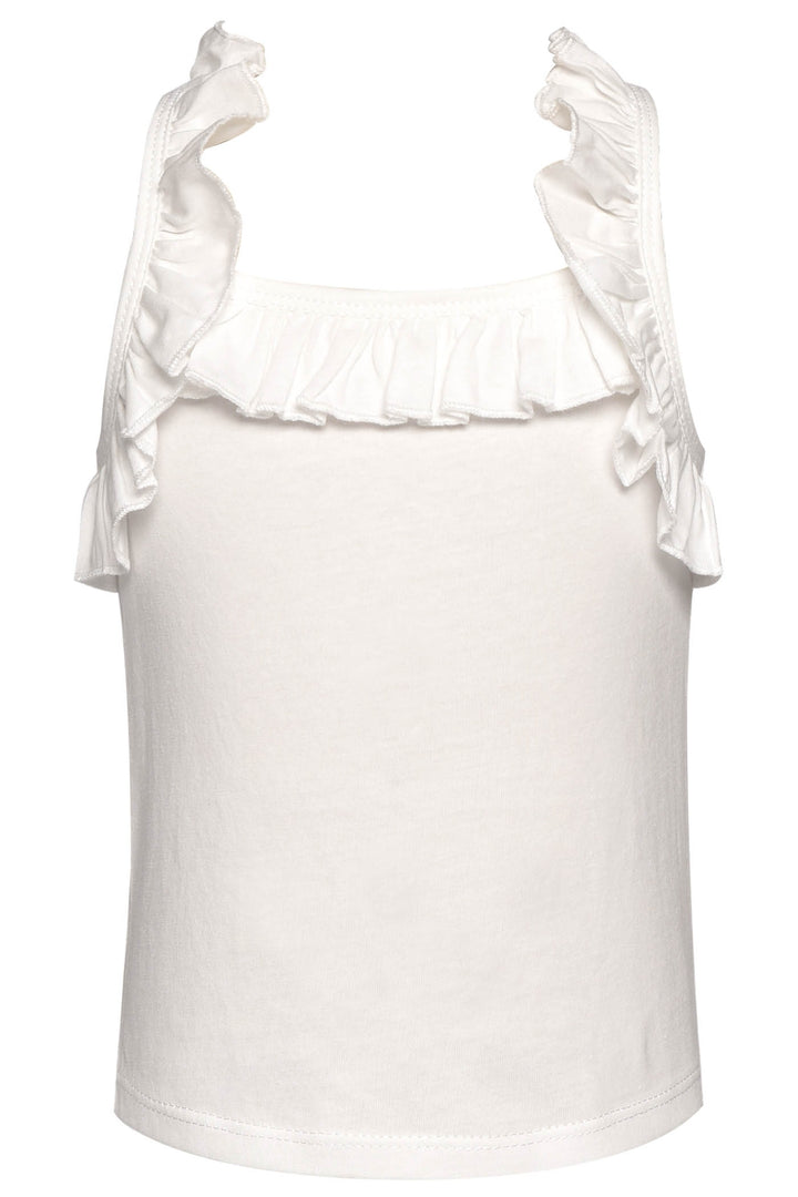 Infant lToddler l Little Girl’s Elevated Basic Ruffle Tank Top