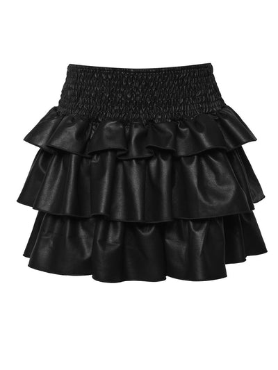 Little l Big l Tween Girl’s Smocked Tiered Ruffle Skirt