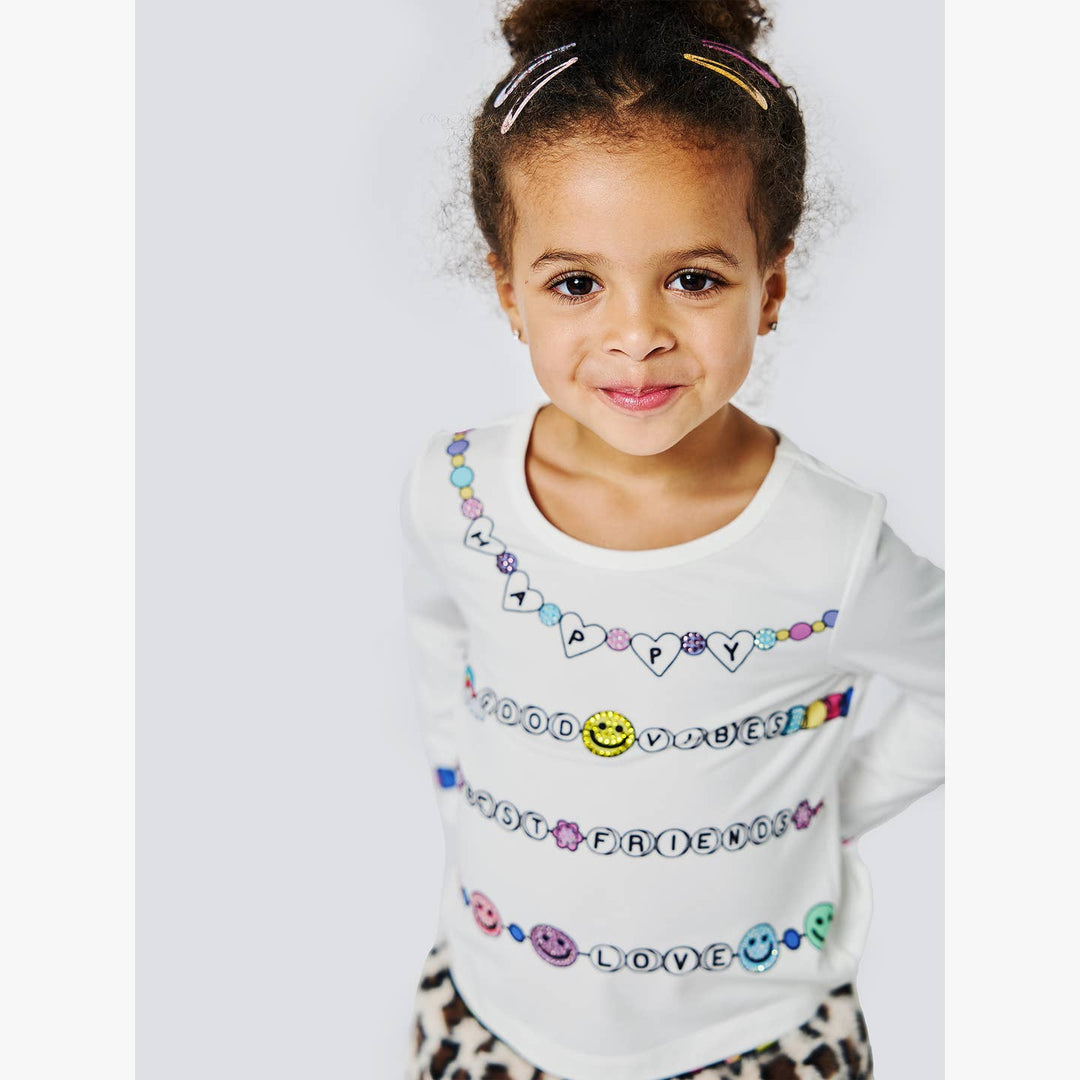 Infant l Toddler l Little Girl’s Friendship Bracelet Graphic Tee
