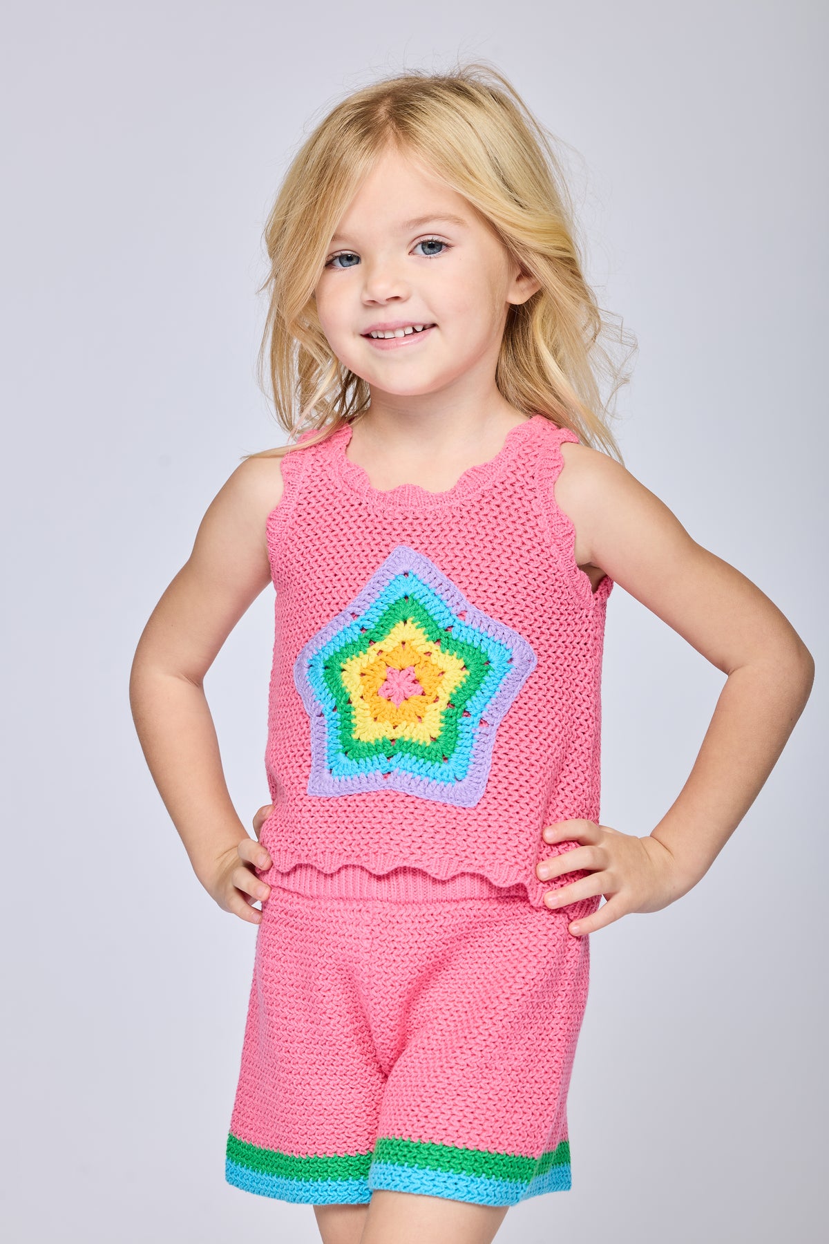 2PC STAR SHORT SET