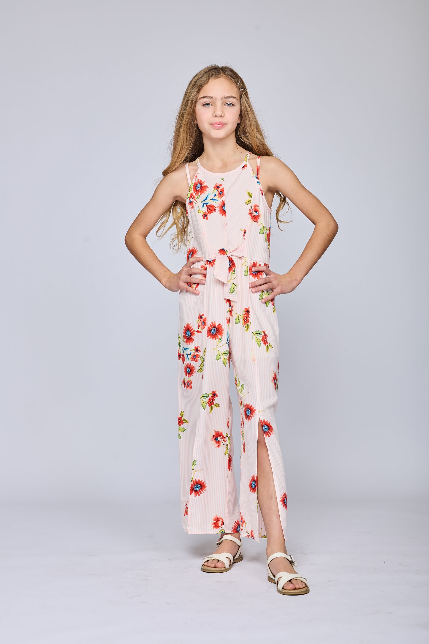 FLORAL JUMPSUIT