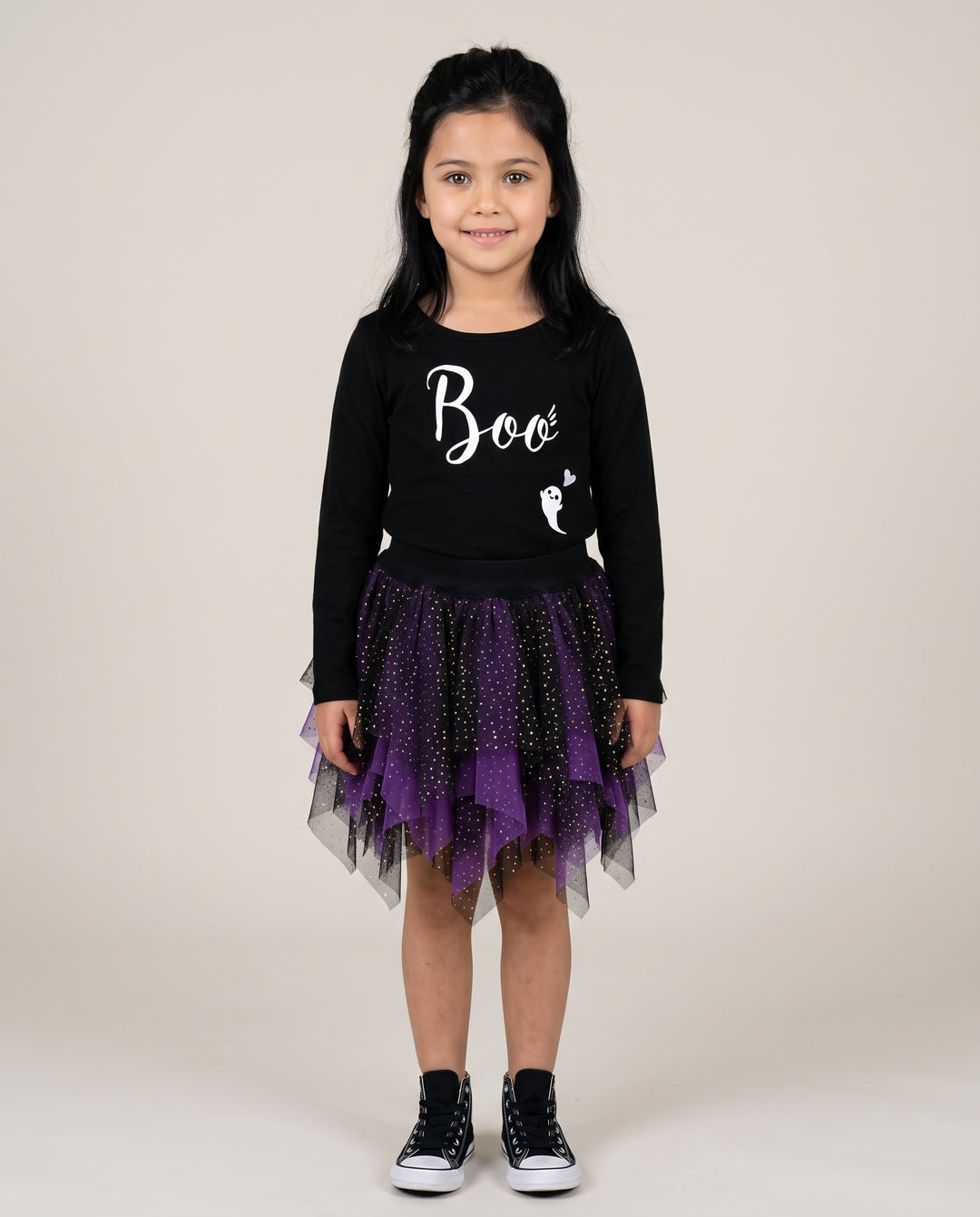 HANDKERCHIEF TIERED TUTU SKIRT