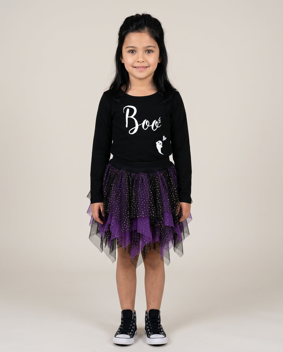 HANDKERCHIEF TIERED TUTU SKIRT