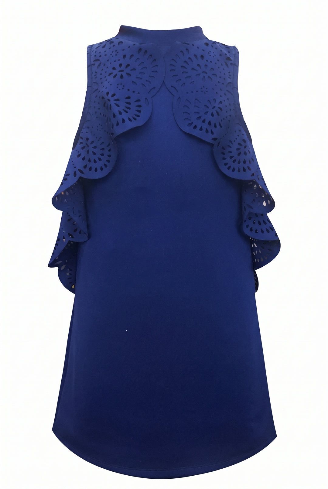 Big Girls Lace Scallop A-Line Dress