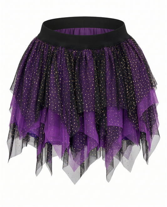 HANDKERCHIEF TIERED TUTU SKIRT