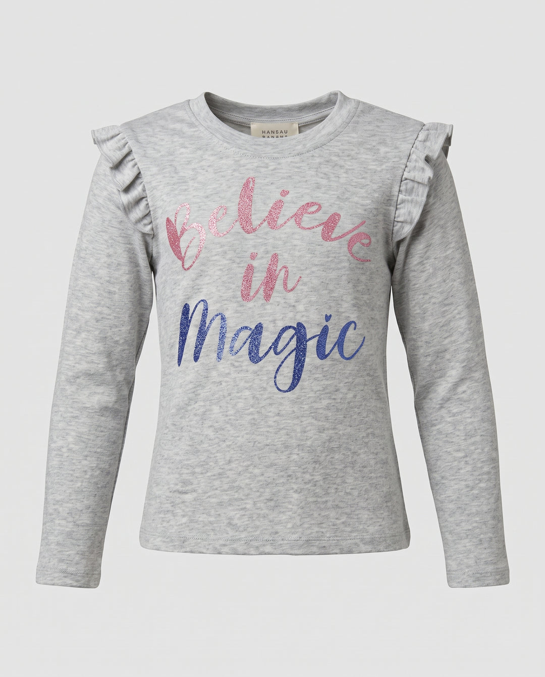 Little Girls Believe In Magic Long Sleeve Top