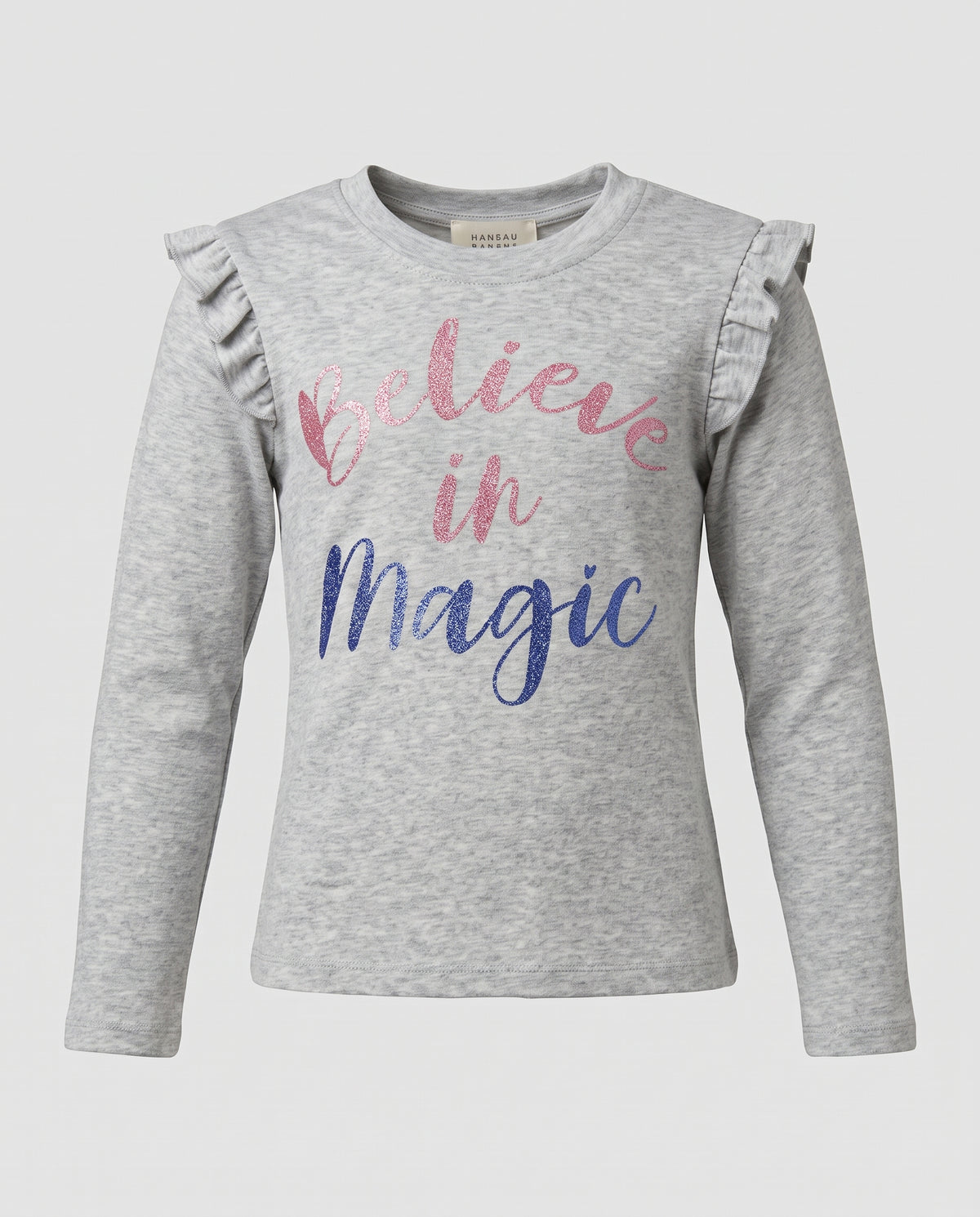 Little Girls Believe In Magic Long Sleeve Top