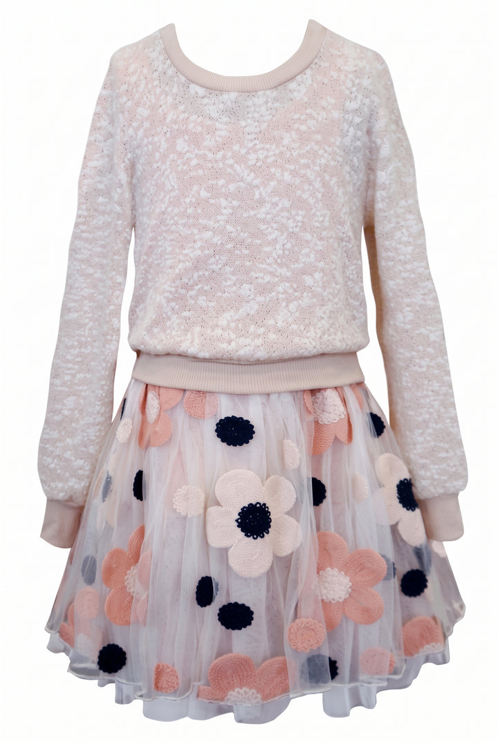 Little Big Girls Twofer Fit & Flair Daisy Dress