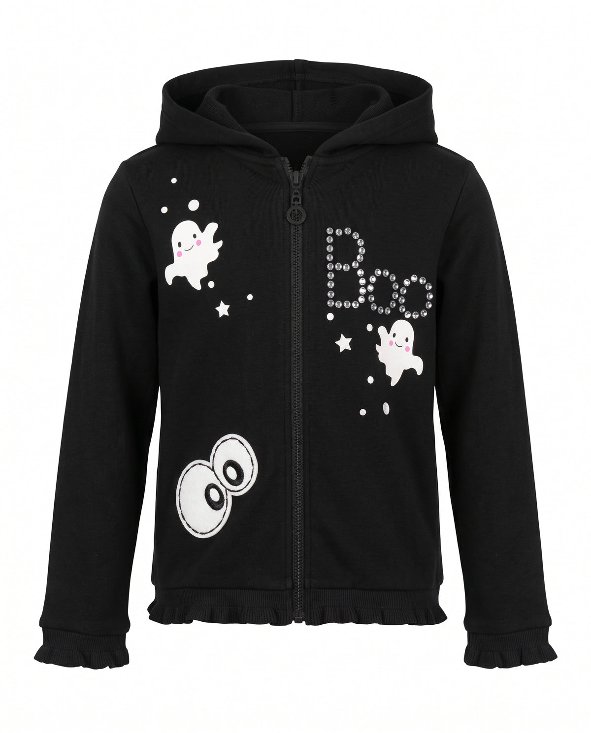 HOODIE JACKET WITH FAUX FUR EARS