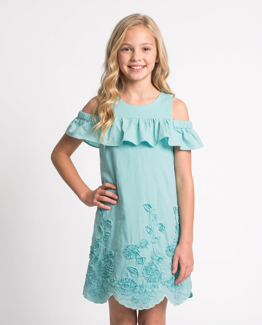 COLD SHOULDER DRESS