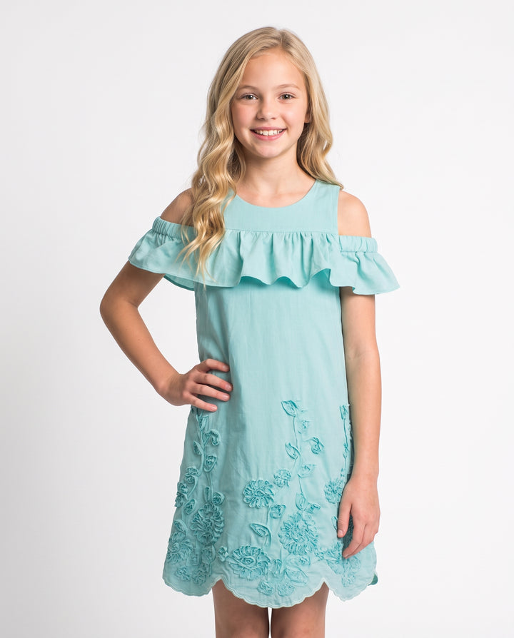 COLD SHOULDER DRESS