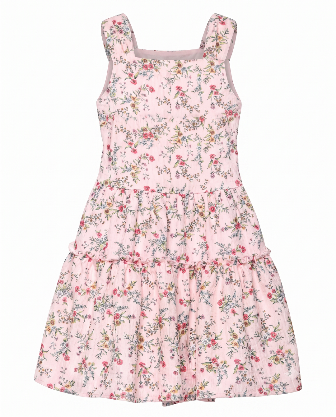 TIERED FLORAL DRESS