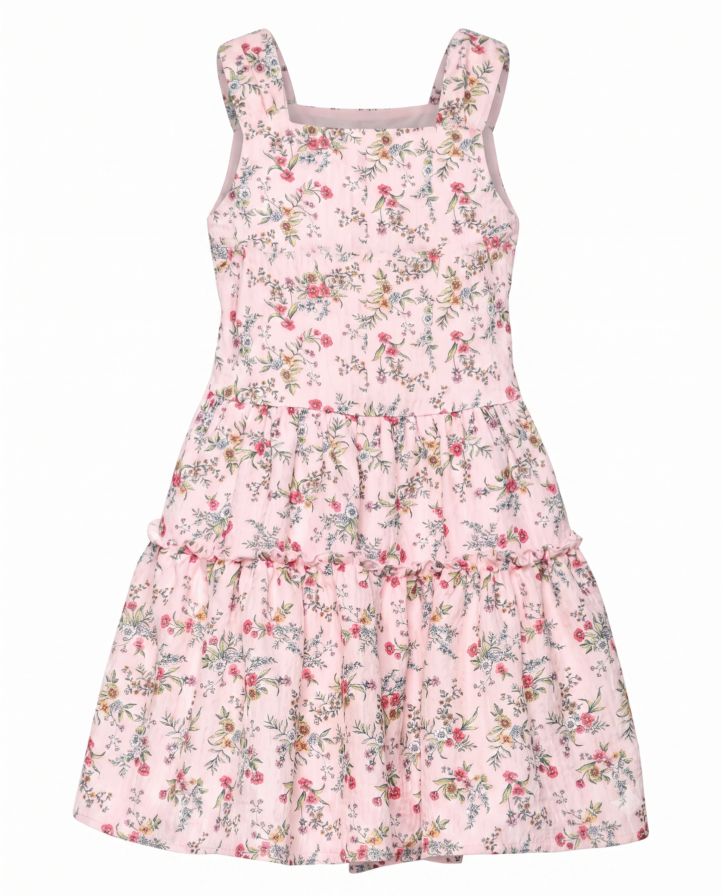 TIERED FLORAL DRESS