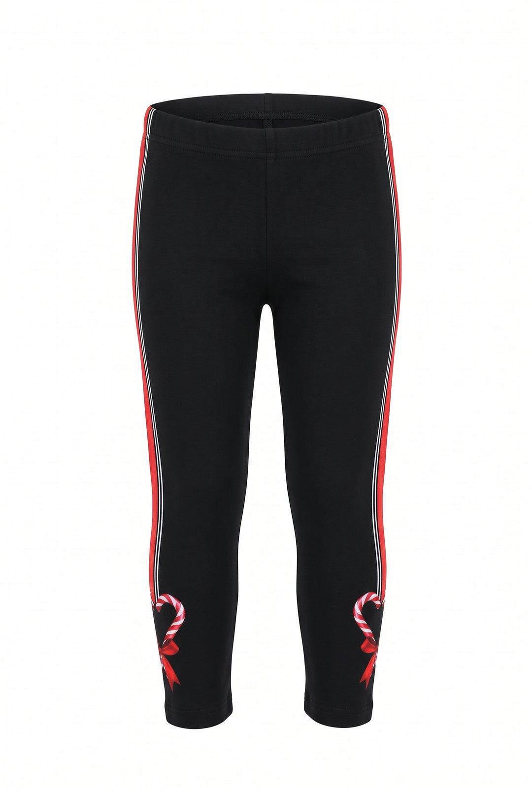 Little Girls Candy Cane Leggings
