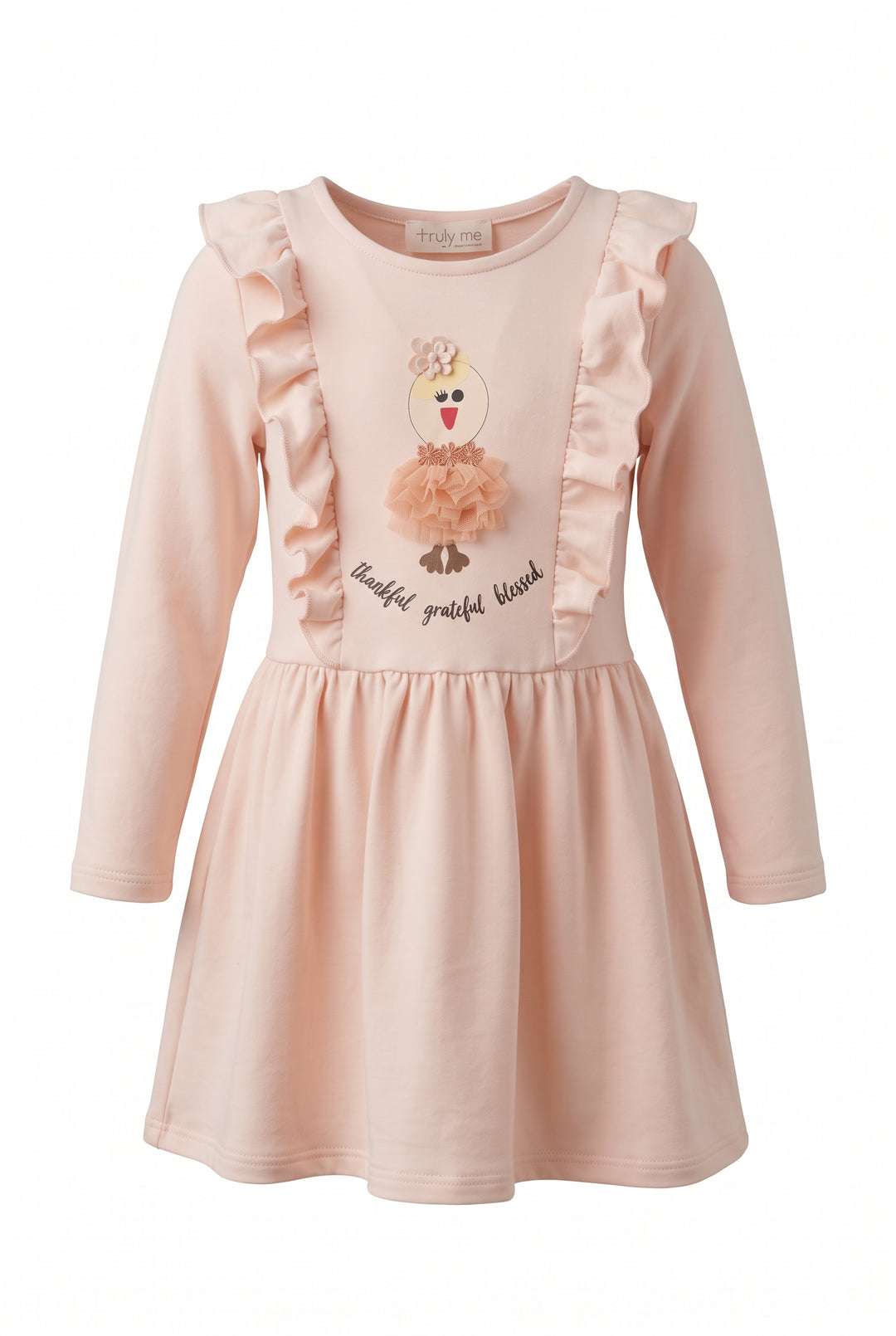 DRESS WITH TURKEY PRINT