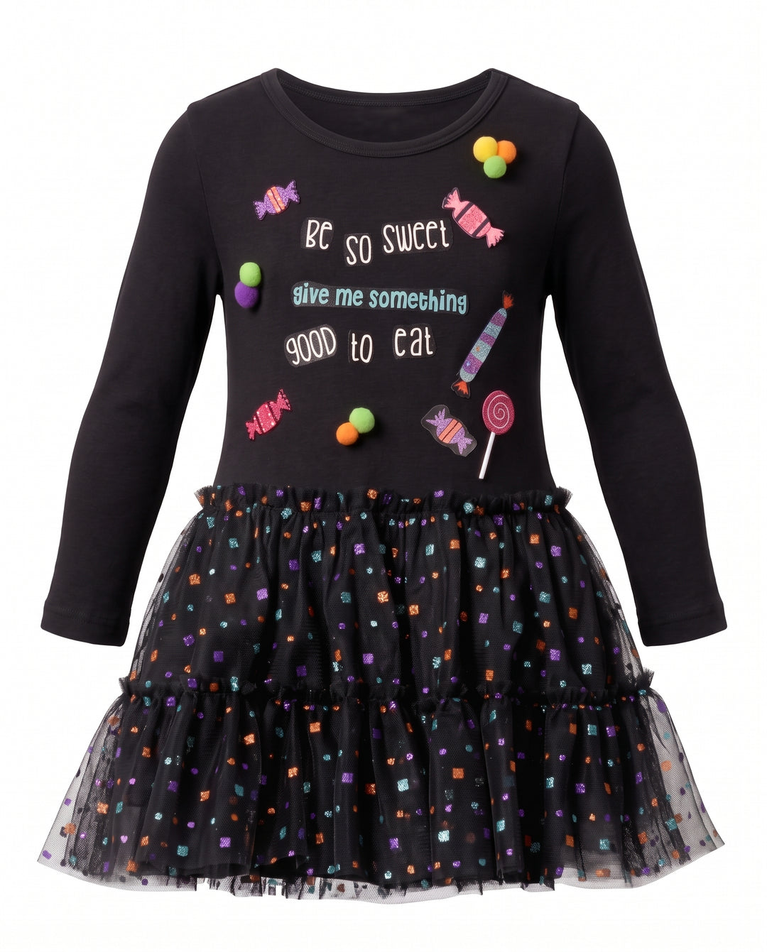 TUTU DRESS WITH CANDY GRAPHIC