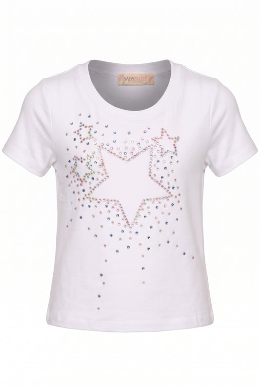RHINESTONE STAR TEE