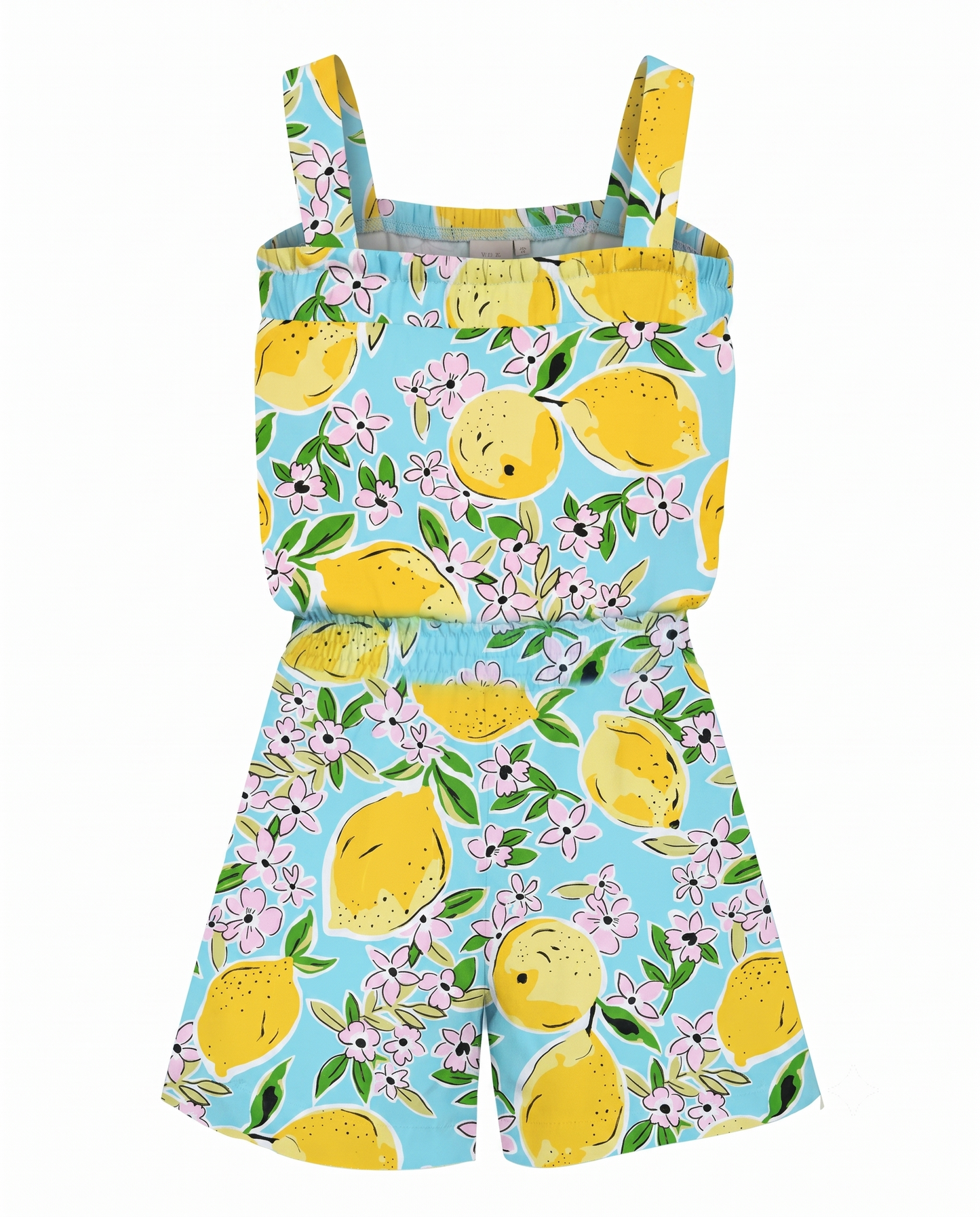 LEMON PRINT WOVEN ROMPER