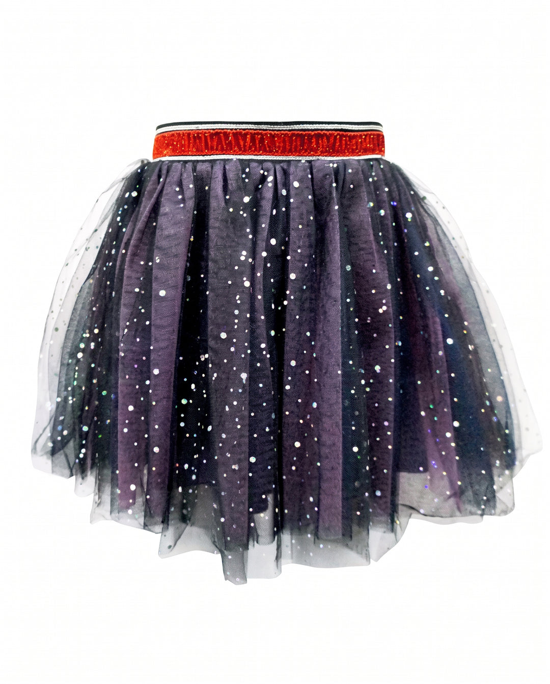 Girls Starry Holographic Dots Tutu Skirt
