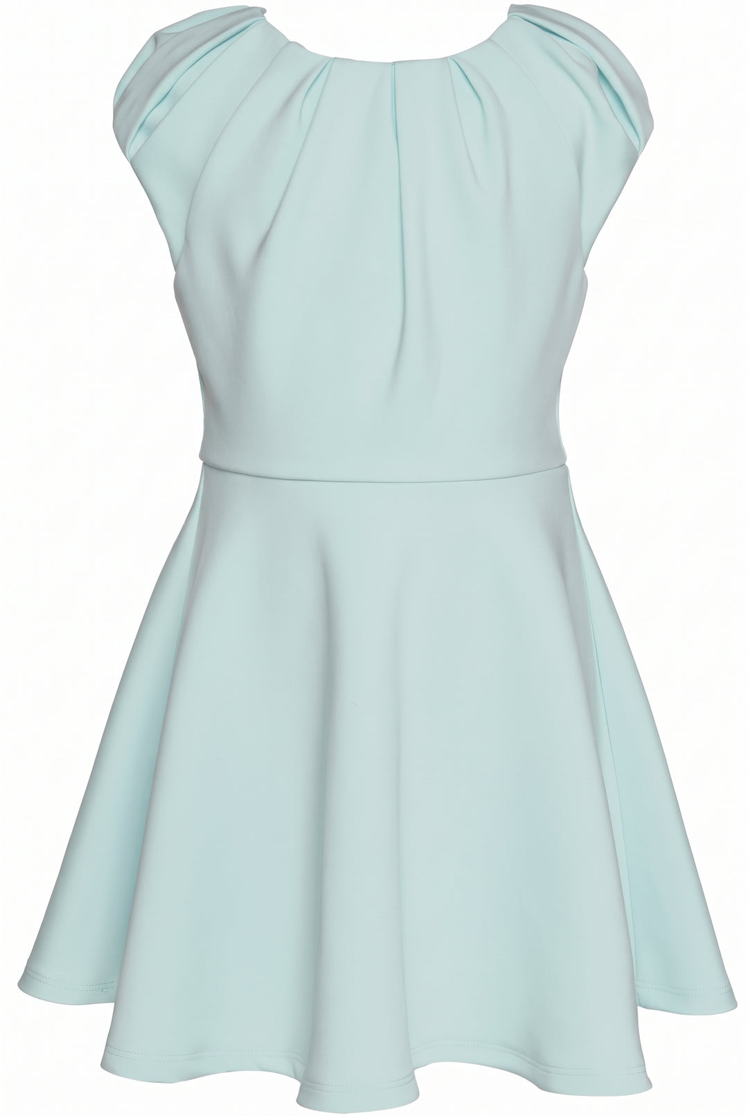 Fit & Flare Scuba Party Dress