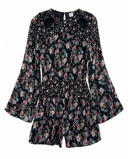 MIXED MEDIA ROMPER