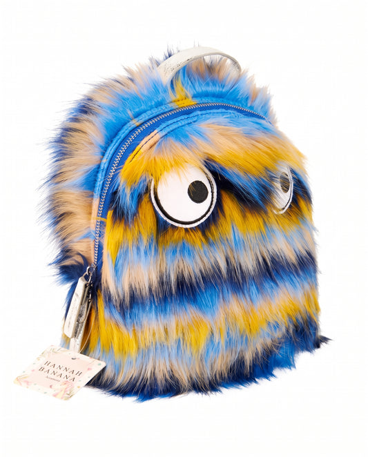 Cute Fur Monster Backpack