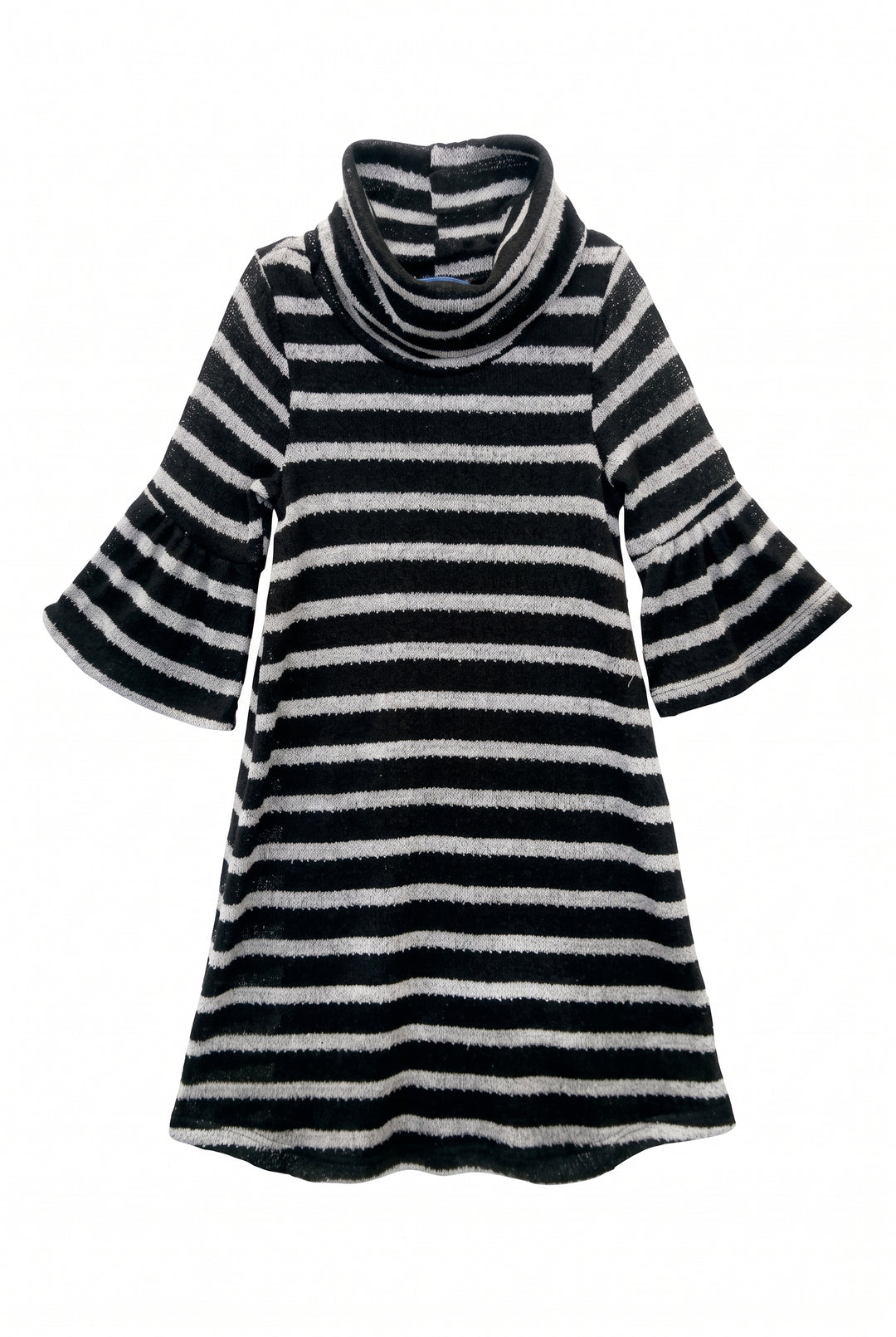 SWEATER DRESS WITH COWL NECK