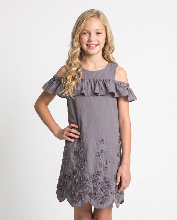 COLD SHOULDER DRESS