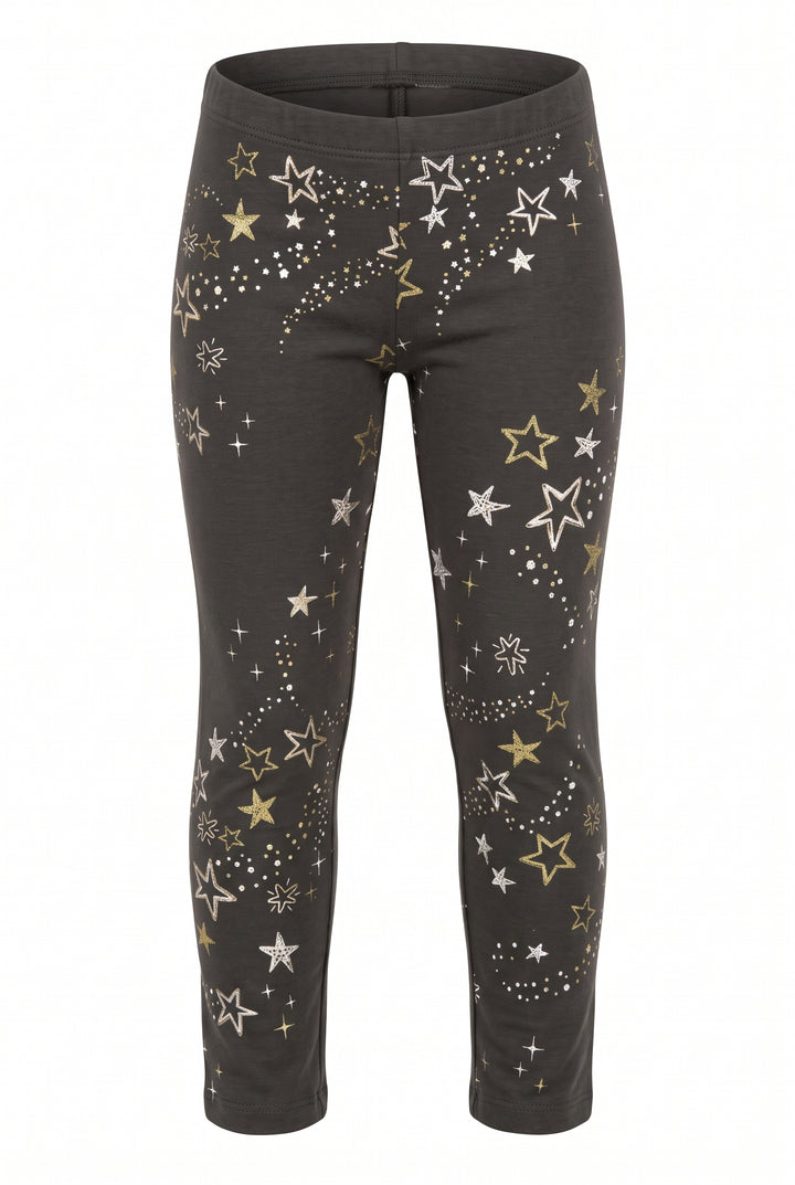 Little Girls Star Graphic Leggings
