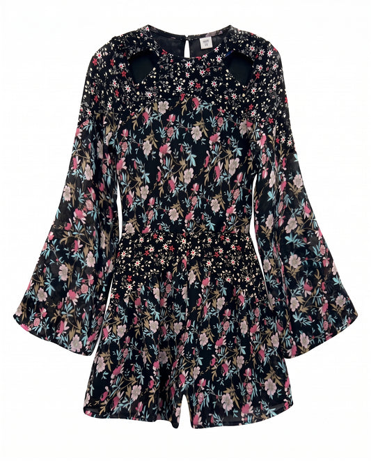MIXED MEDIA ROMPER