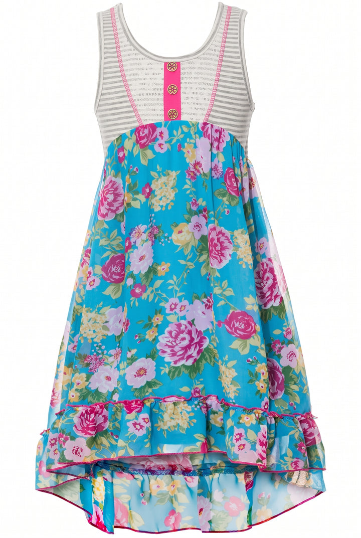 Floral Knit Top Floral Dress