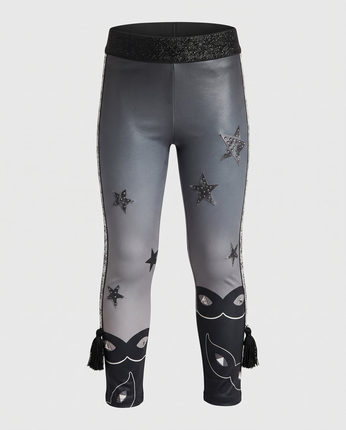 HALLOWEEN LEGGINGS  W/ TASSELS