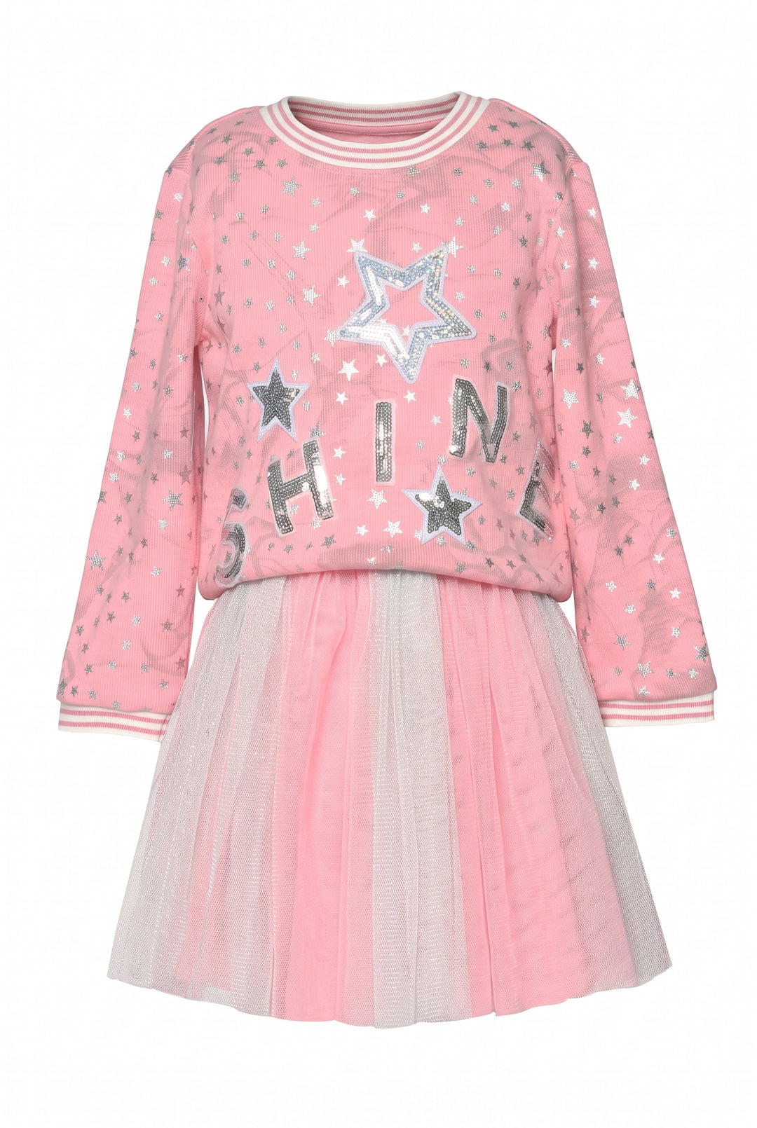 Toddler l Infant l Little l Big Girl’s Shine Star Twofer Dress