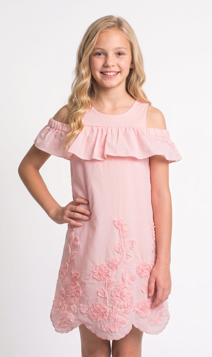 COLD SHOULDER DRESS
