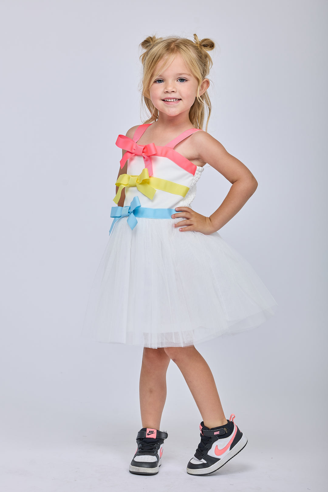 RIBBON BOW TUTU DRESS