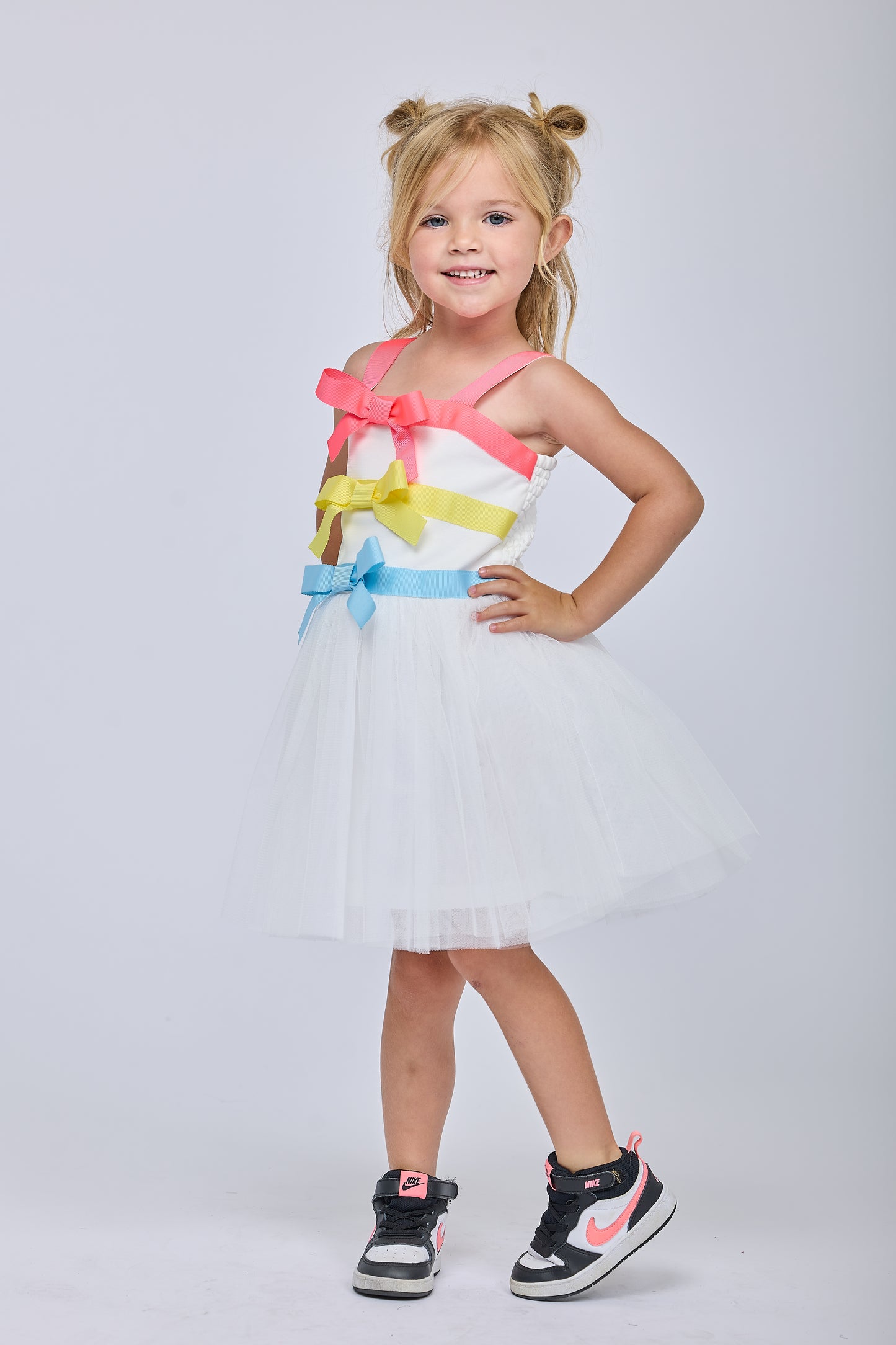 RIBBON BOW TUTU DRESS