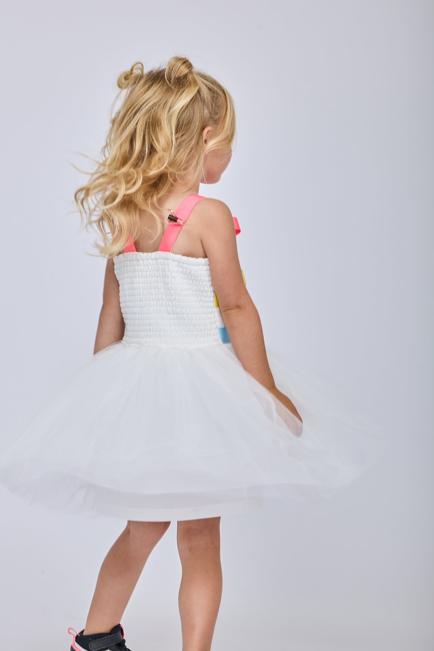 RIBBON BOW TUTU DRESS