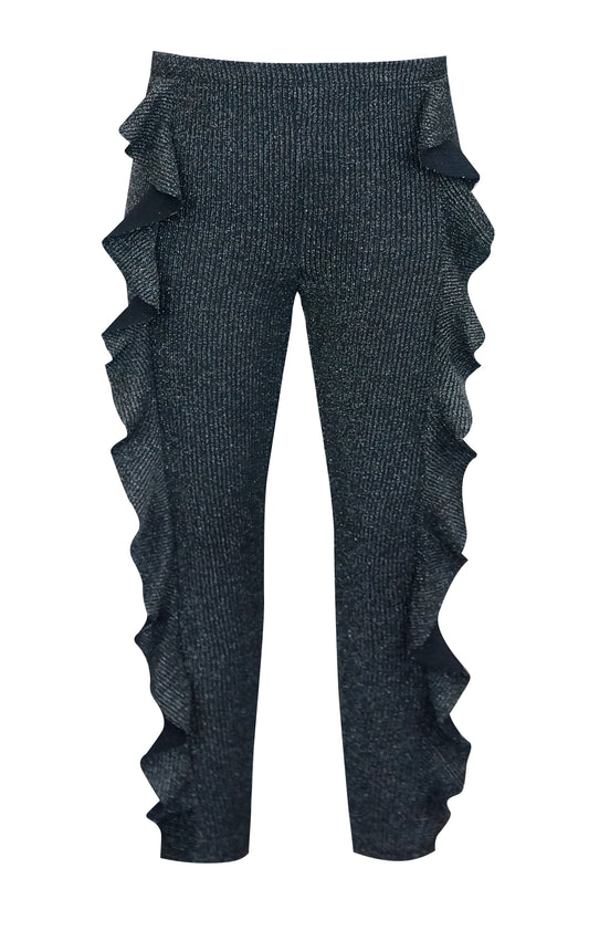 CASCADING RUFFLE LEGGINGS