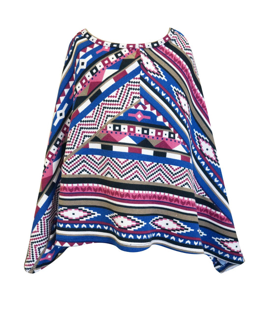 MULTICOLOR PONCHO