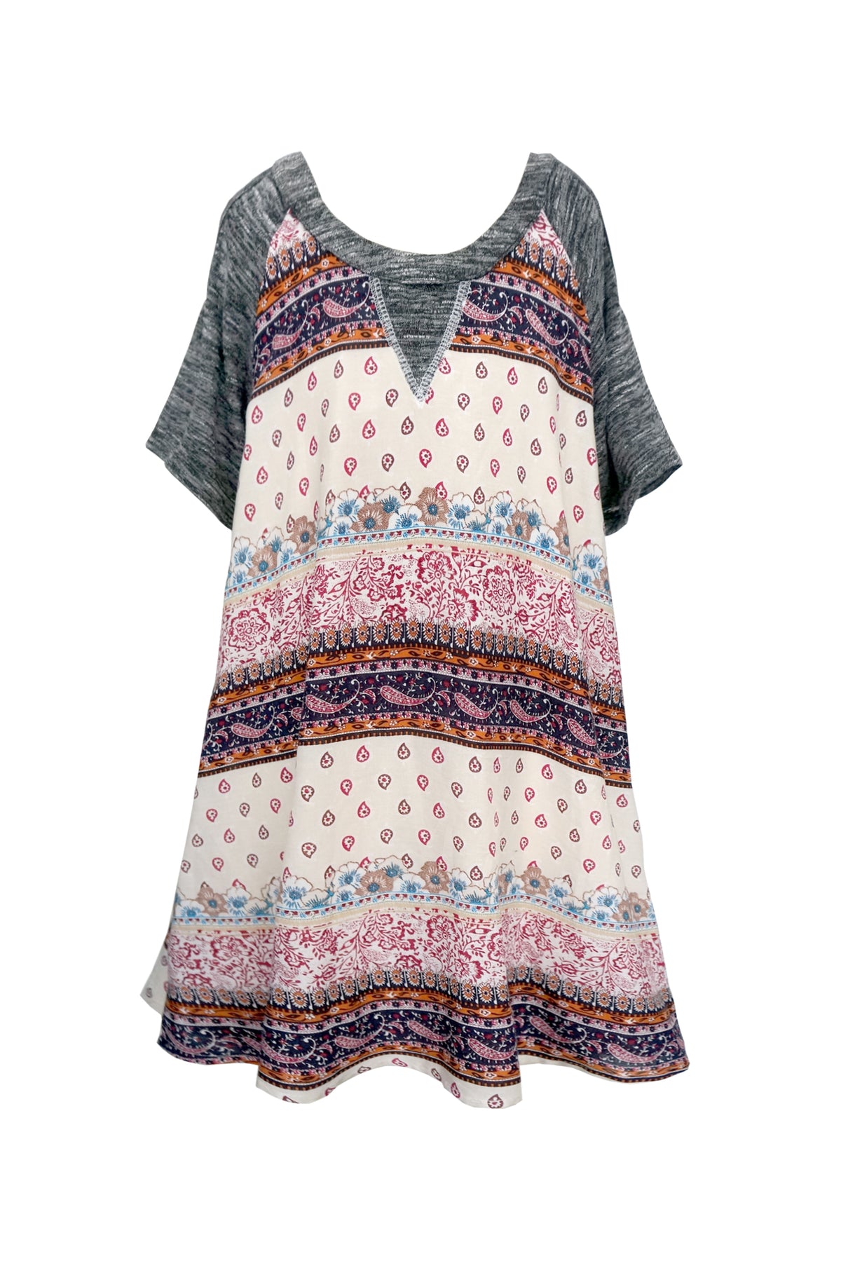 Big Girls Cold Shoulder A-Line Dress