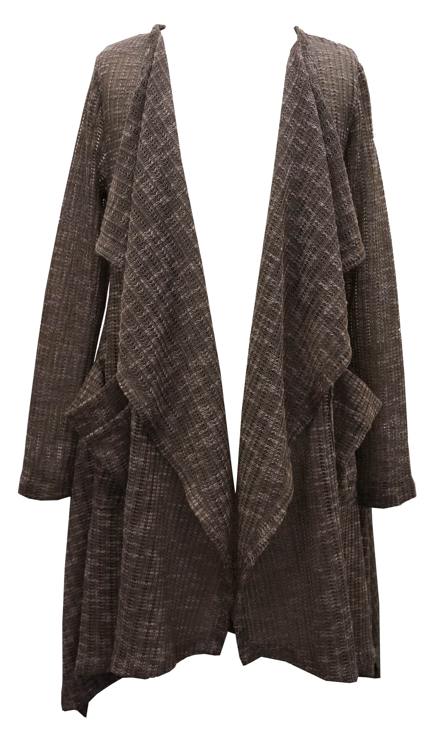 Big Girls Lightweight Waterfall Cardigan