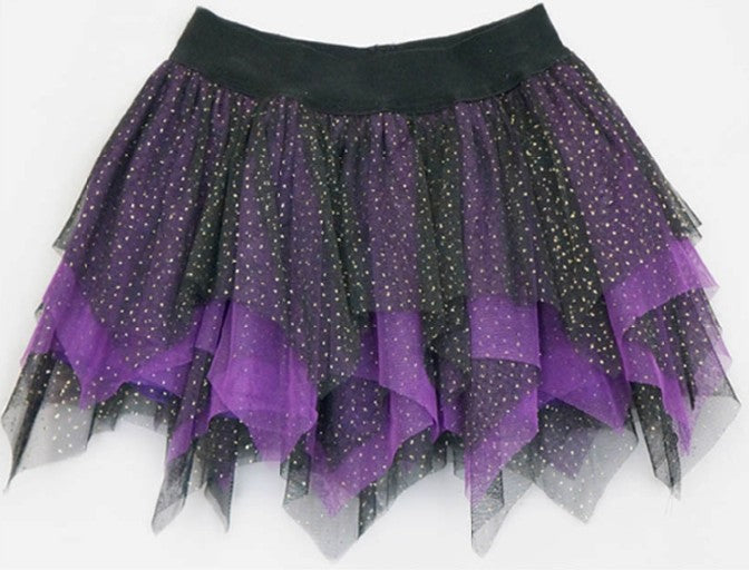 HANDKERCHIEF TIERED TUTU SKIRT
