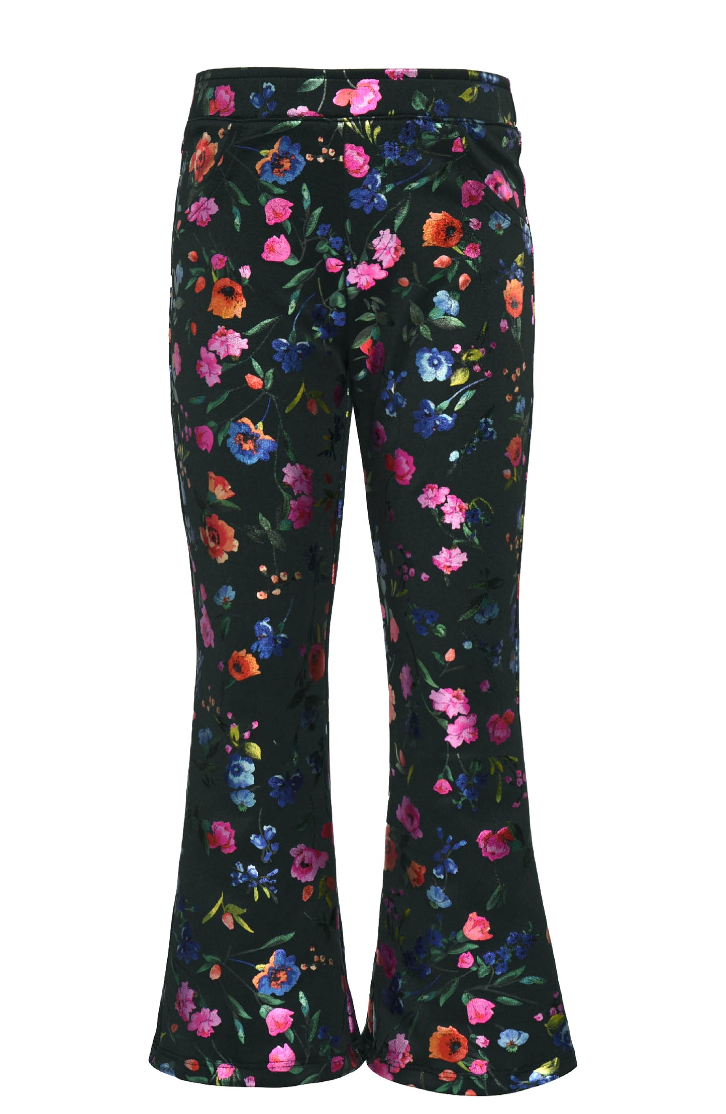 FOIL FLOWER WIDE PANTS