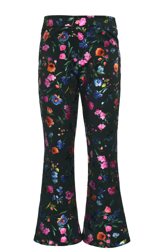 FOIL FLOWER WIDE PANTS