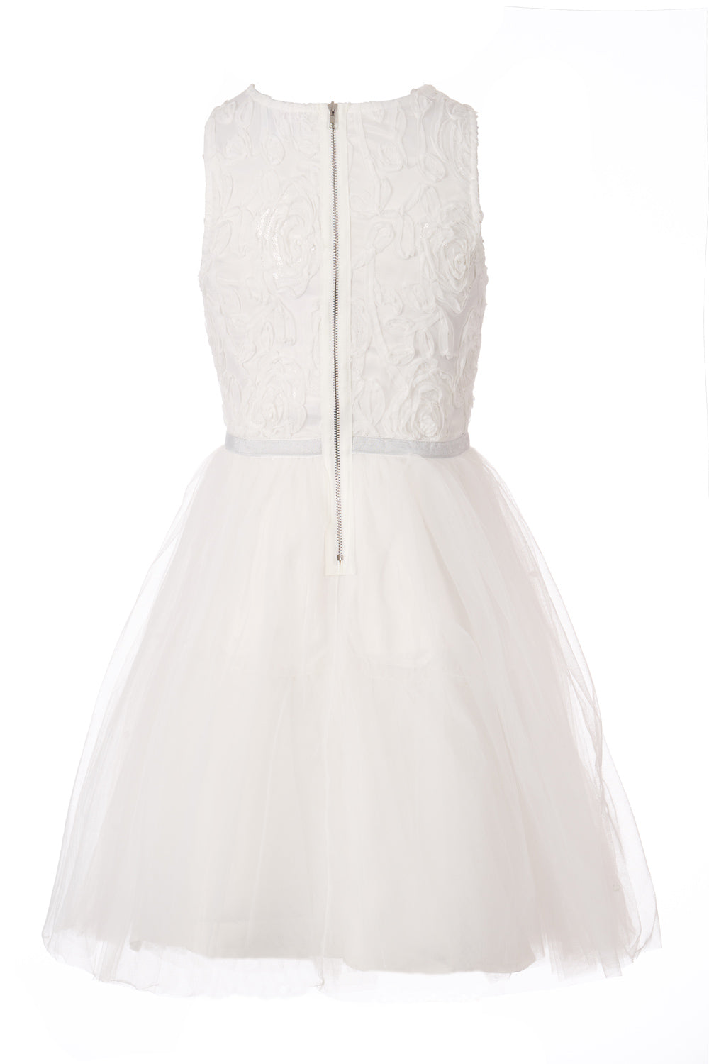 Fit & Flare Dress with Pearls