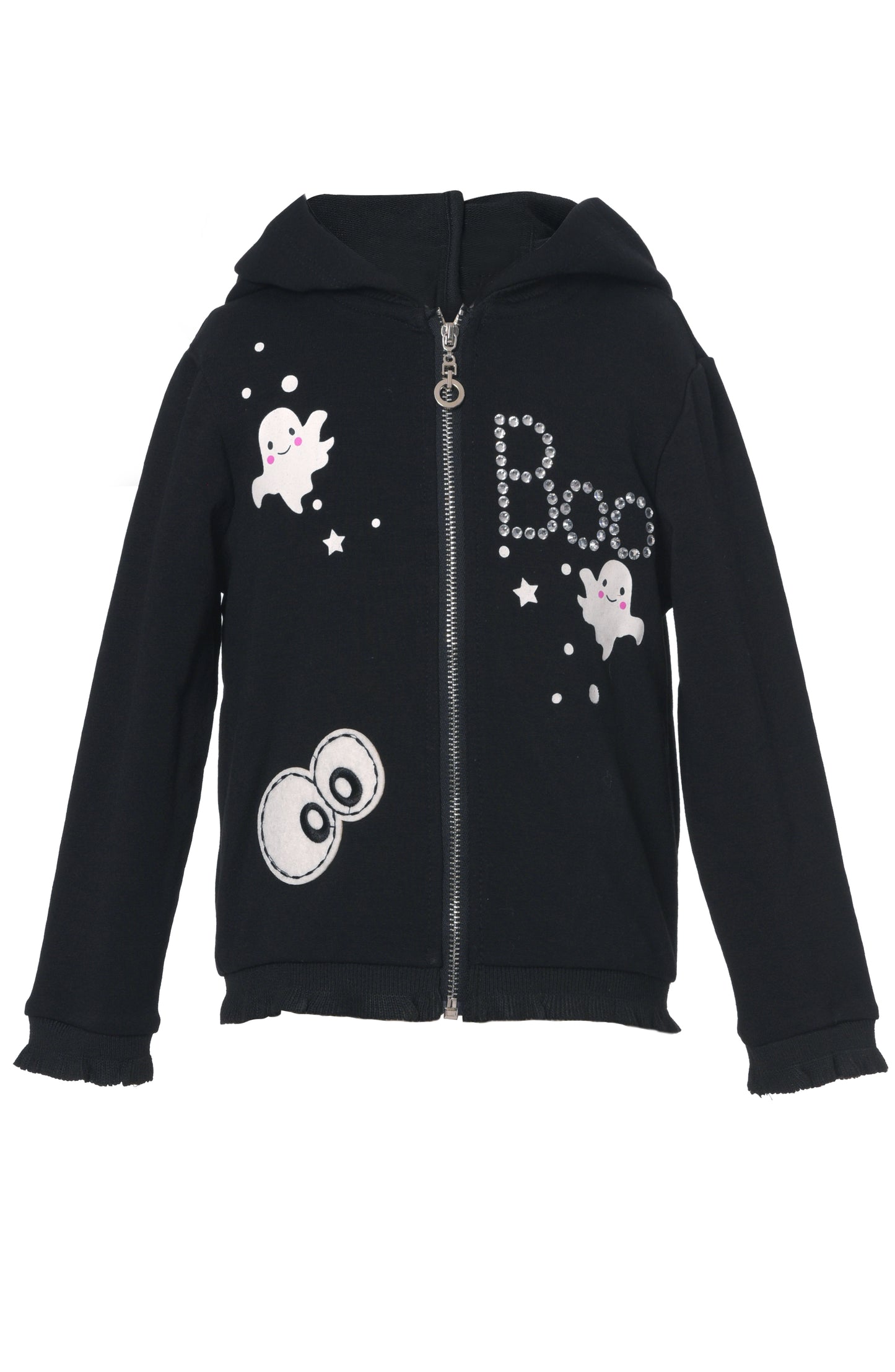 HOODIE JACKET WITH FAUX FUR EARS