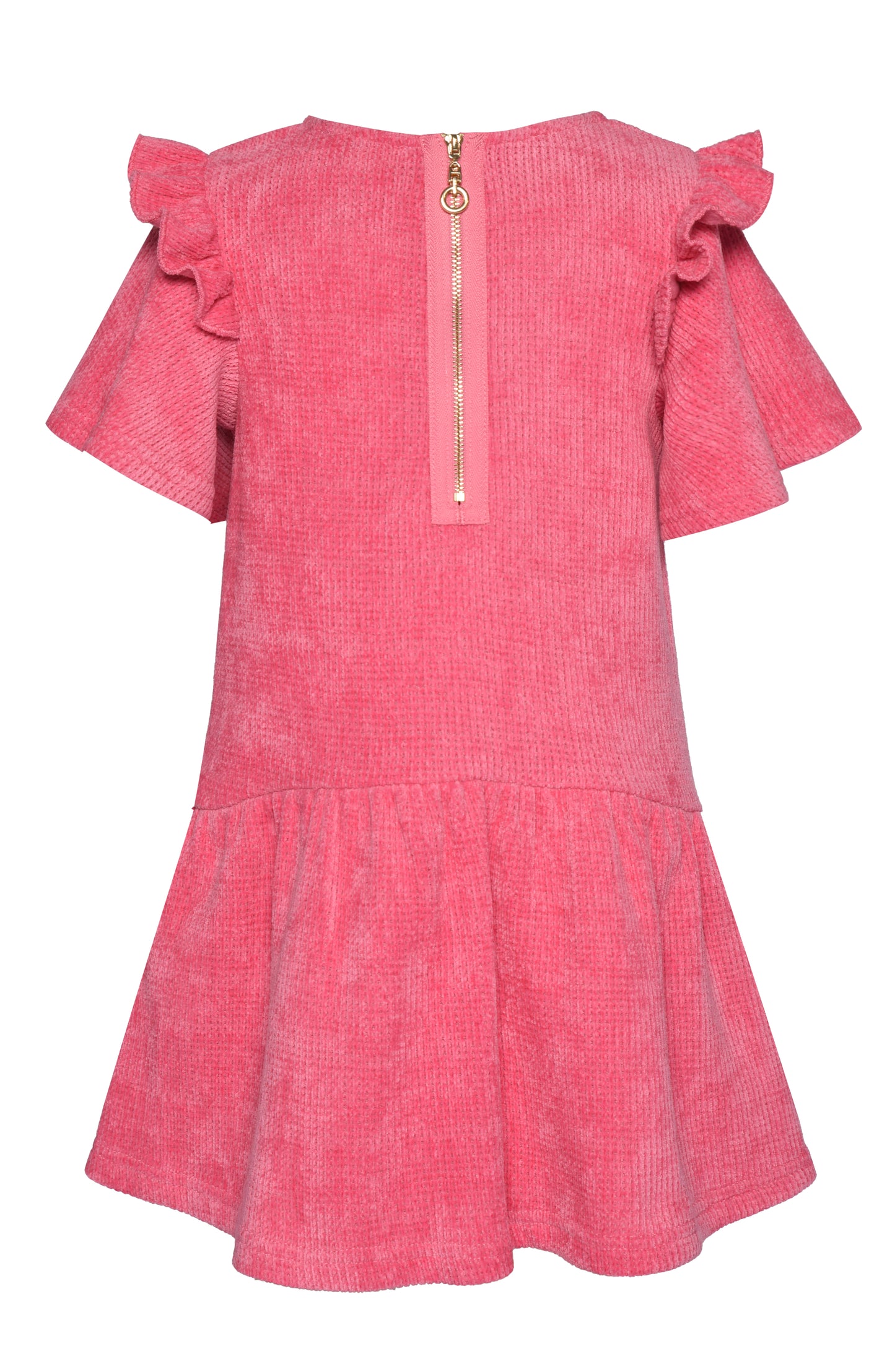 CHENILLE DRESS WITH SHOOTING STARS