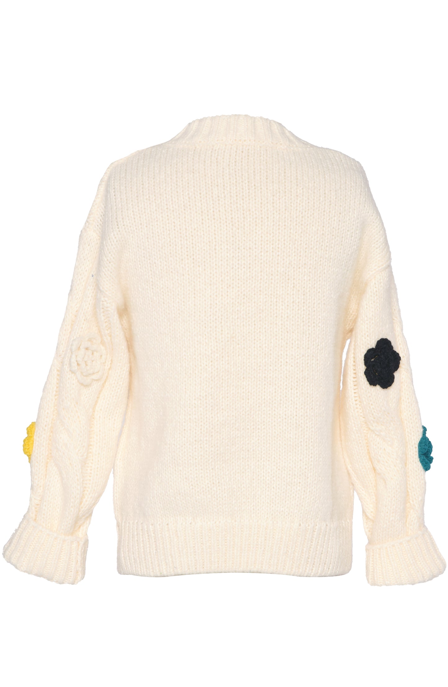 ALL OVER FLOWER BABLE SWEATER